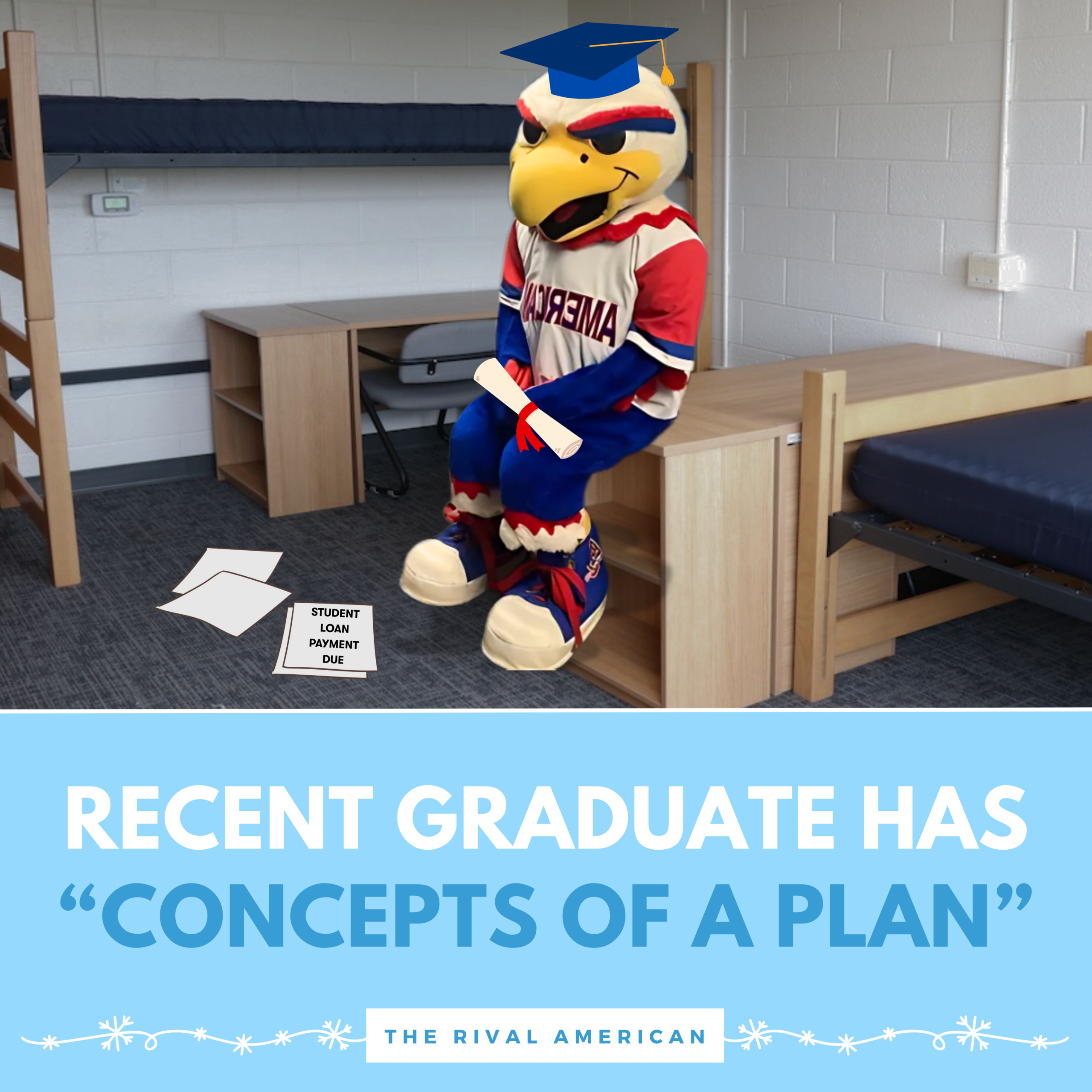 Recent Graduate has “Concepts of a Plan”