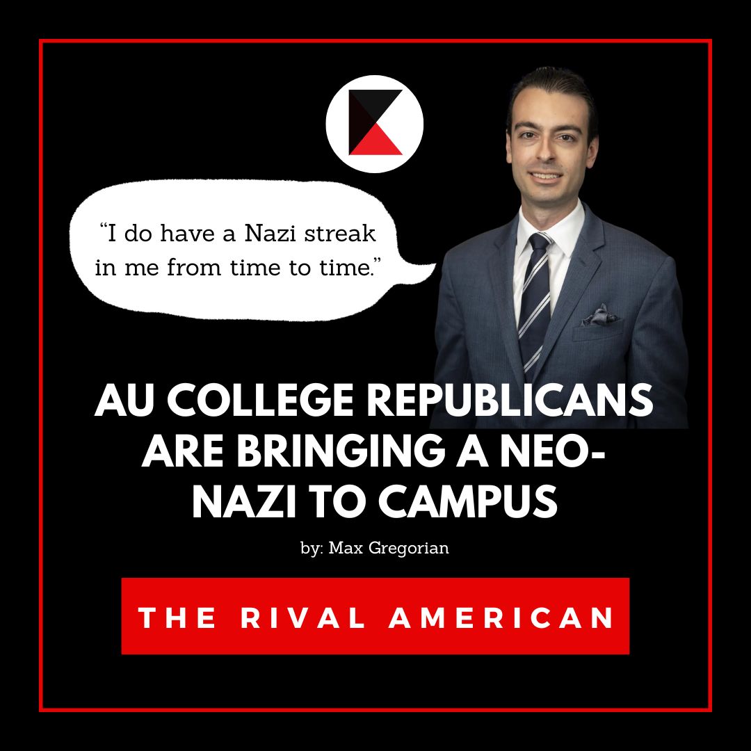 AU College Republicans are bringing a Neo-Nazi to campus